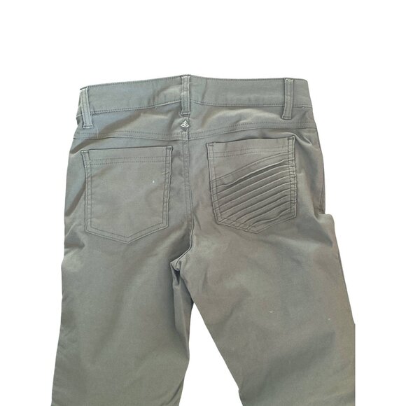 prAna Women's Brenna Pant Moto Women's 2 Green Nylon Blend - Picture 8 of 9